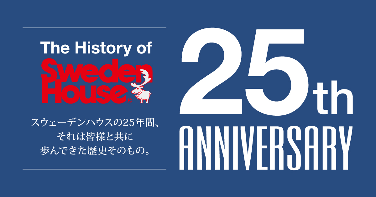 「変わらない家づくり。積み重なる受賞。」The History of Sweden House