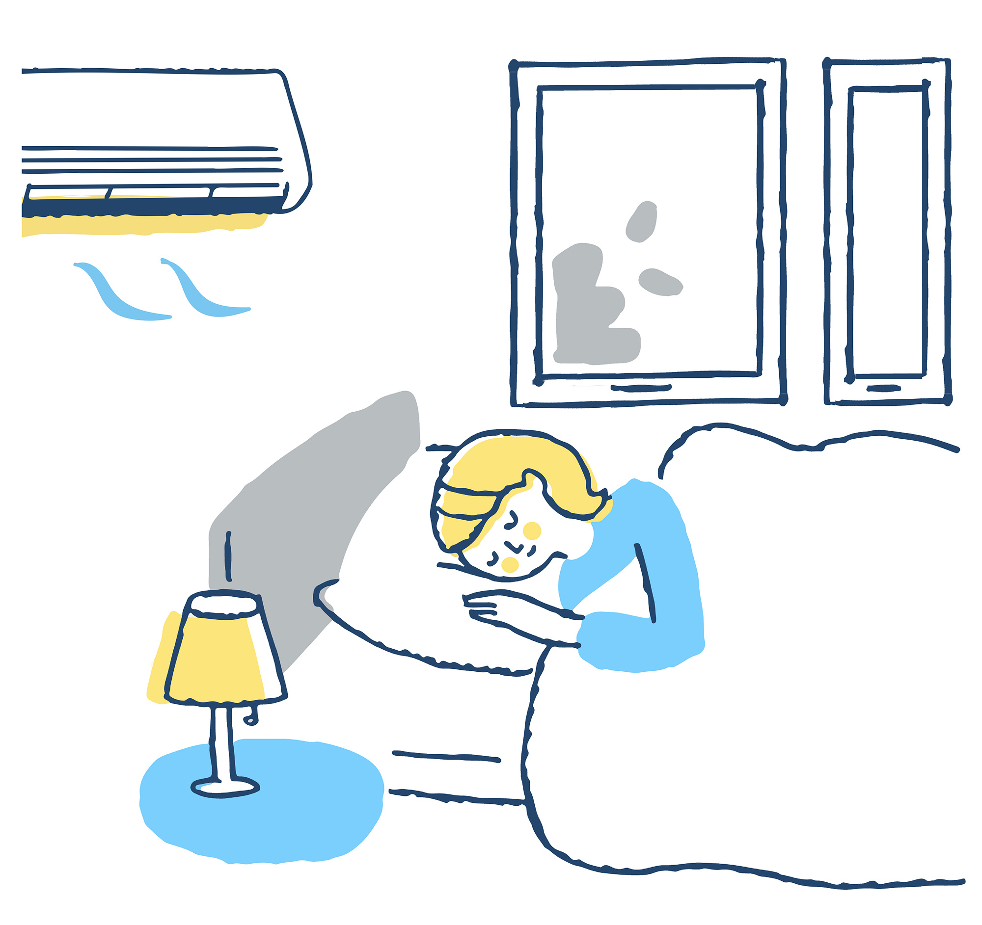 その睡眠の問題、住宅性能が解決します。